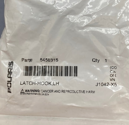 Polaris 5456315 Left-Hand Hook Latch New Genuine