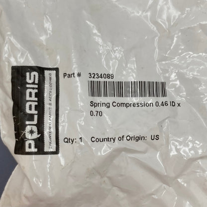 Polaris 3234089 Transmission Compression Spring New Genuine