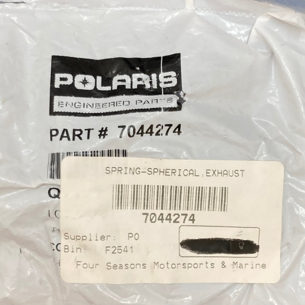 Polaris 7044274 Spherical Exhaust Spring New Genuine