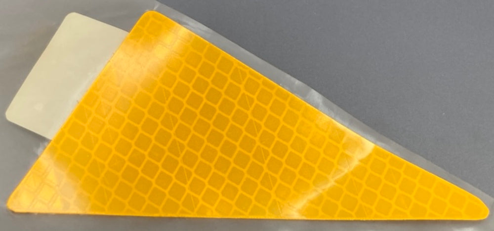 Polaris 7187463 Right-Hand Amber Reflector Decal New Genuine