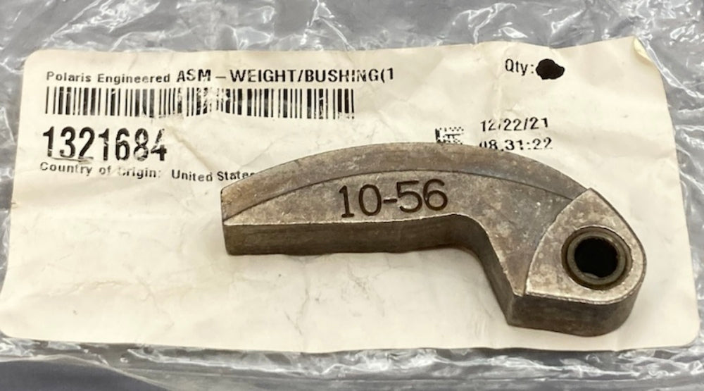 Polaris 1321684 Primary Clutch Shift Weight Assembly (10-56) New Genuine