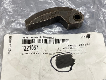 QTY 3 Polaris 1321587 Primary Drive Clutch Shift Weight Assembly (10-60) New Genuine