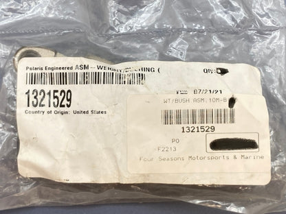 QTY 3 Polaris 1321529 Clutch Shift Weight w/ Bushing Assy (10MB) New Genuine
