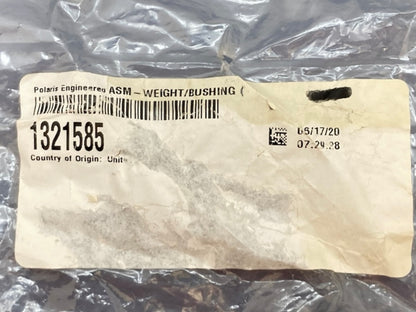 QTY 3 Polaris 1321585 Clutch Shift Weight (10-Series, 64-gram) New Genuine