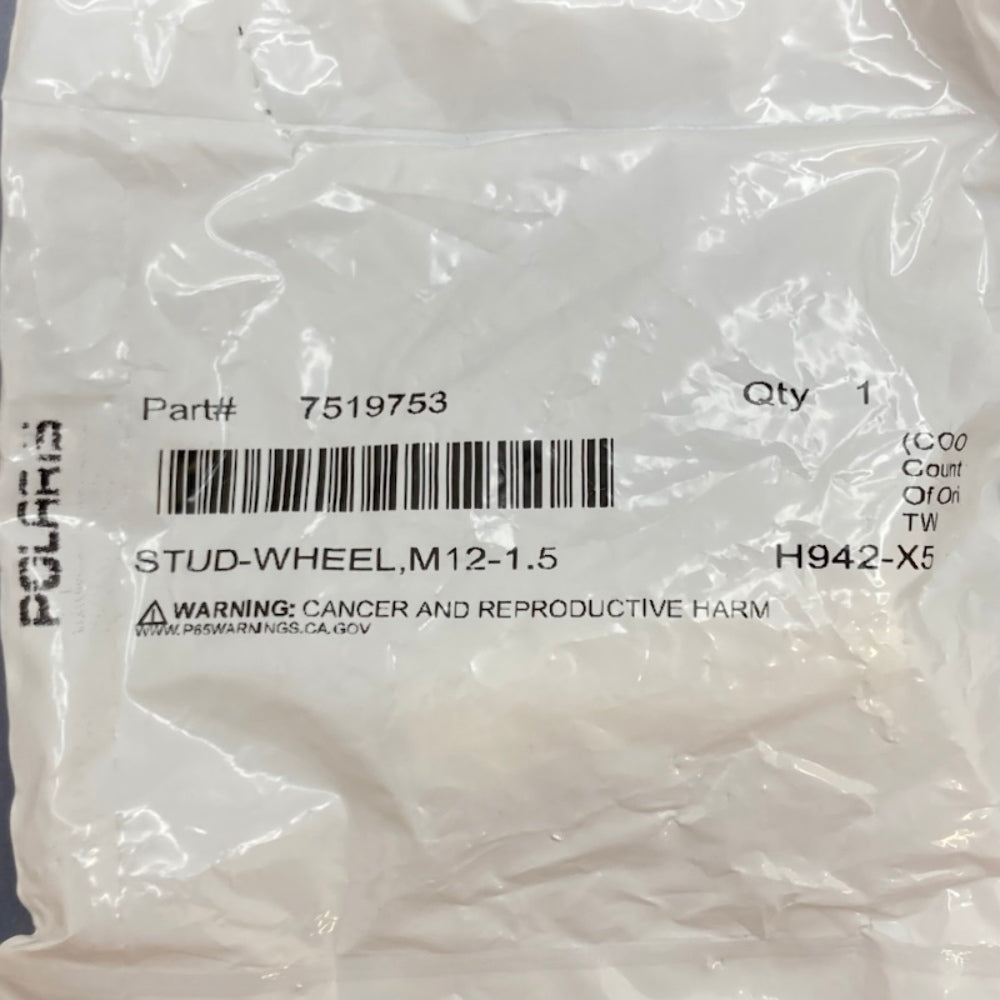 QTY 4 Polaris 7519753 Wheel Hub Stud Bolt (M12-1.5) New Genuine