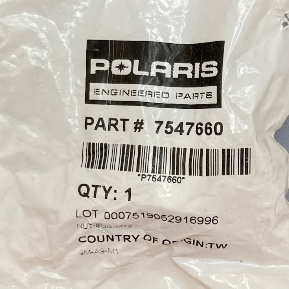 QTY 2 Polaris 7547660 Tapered Wheel Lug Nut (M12X1.5) New Genuine
