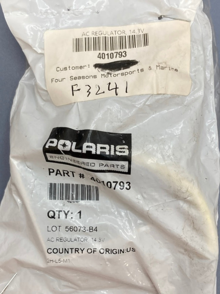 Polaris 4010793 Voltage Regulator (14.3V AC) New Genuine