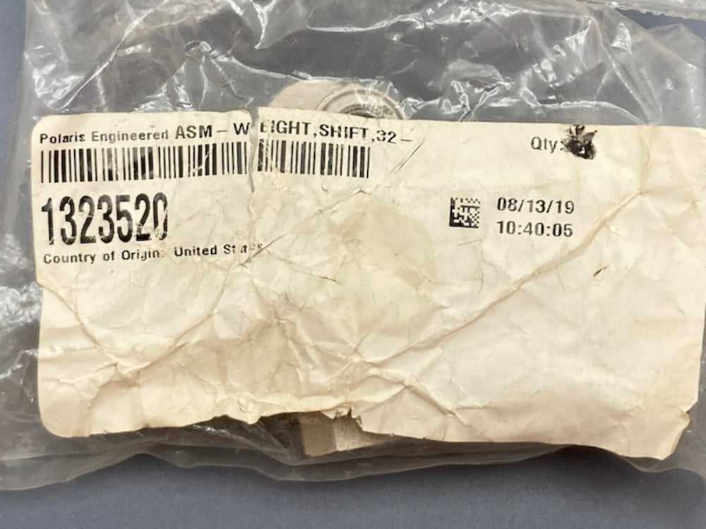 QTY 3 Polaris 1323520 Primary Clutch Shift Weight Assembly (32-97) New Genuine