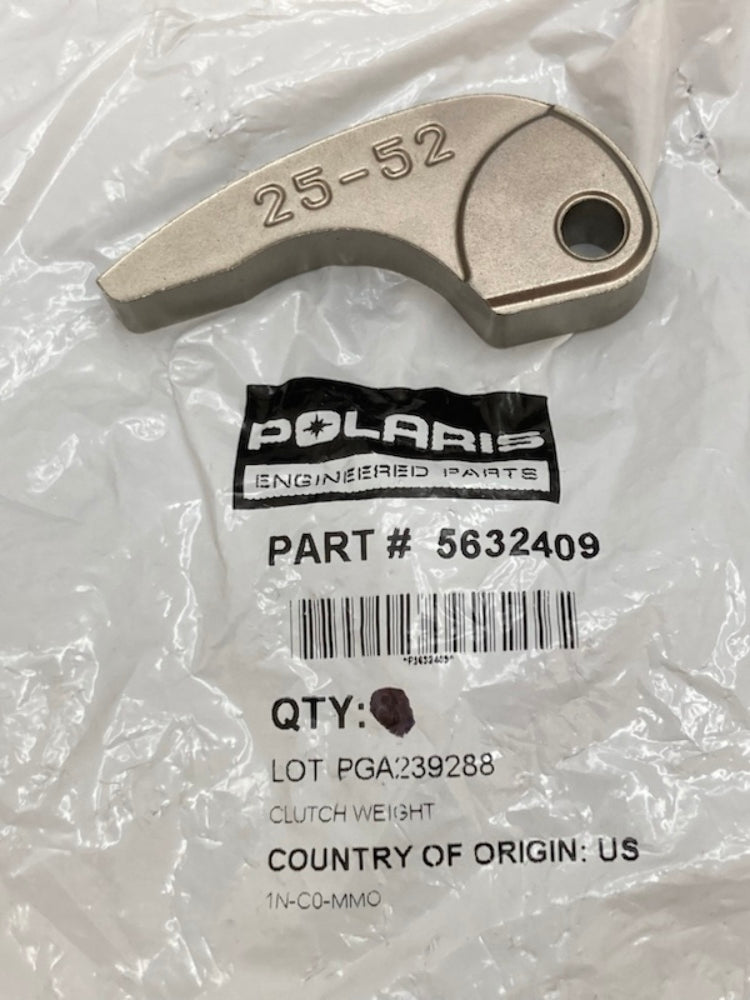 Polaris 5632409 Primary Clutch Shift Weight/Cam Arm New Genuine