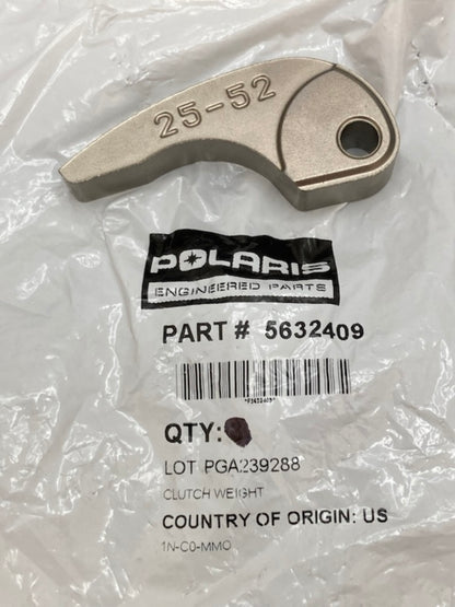 Polaris 5632409 Primary Clutch Shift Weight/Cam Arm New Genuine