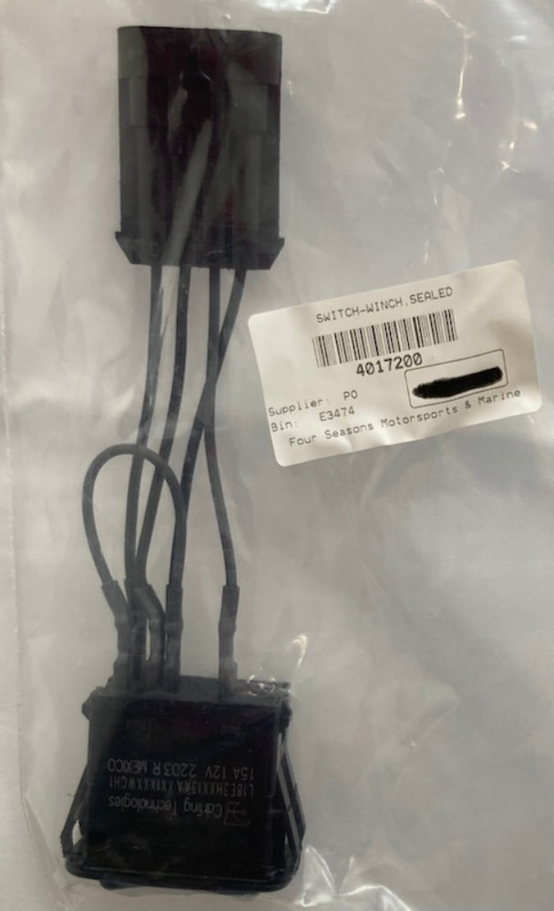 Polaris 4017200 Weather-Sealed Dash Rocker Switch New Genuine