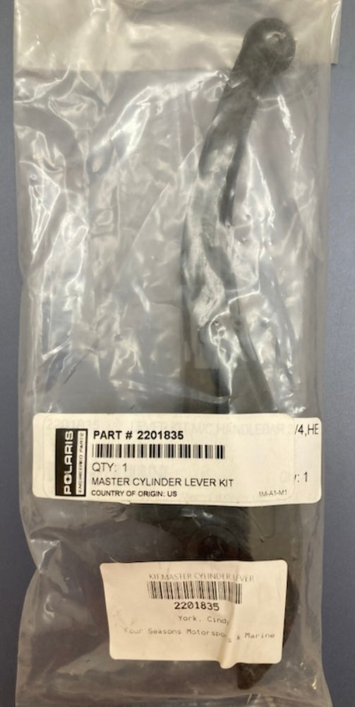 Polaris 2201835 Hand Brake Master Cylinder Lever Kit New Genuine