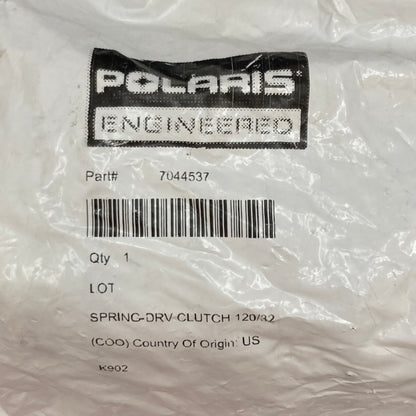 Polaris 7044537 Primary Drive Clutch Spring (120/320) New Genuine