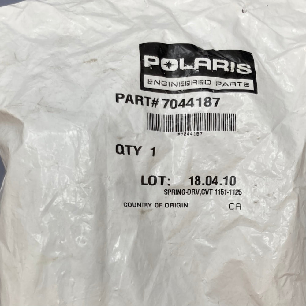 Polaris 7044187 CVT Drive Clutch Spring New Genuine