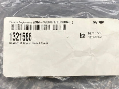 QTY 3 Polaris 1321586 Primary Drive Clutch Shift Weight Assembly New Genuine