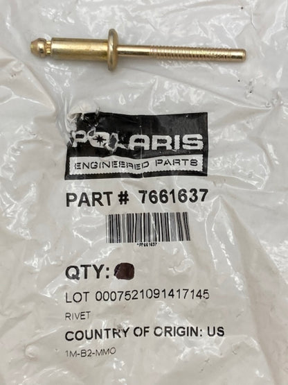 Polaris 7661637 Z-Interlock Blind Rivet (3/16-.090-.290) New Genuine