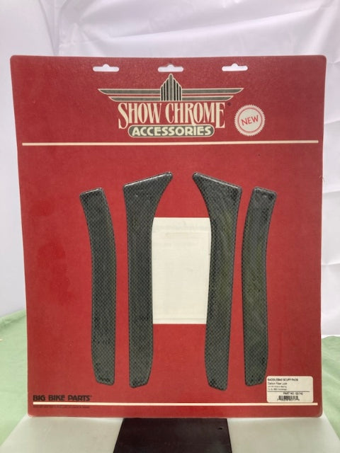 Show Chrome 52-742 Saddlebag Scuff Pads for Honda Goldwing New Genuine