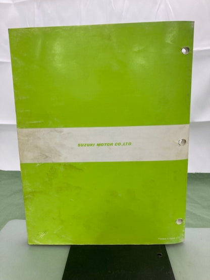 Suzuki 99500-22062-01E LT250R Service Manual '88 Genuine