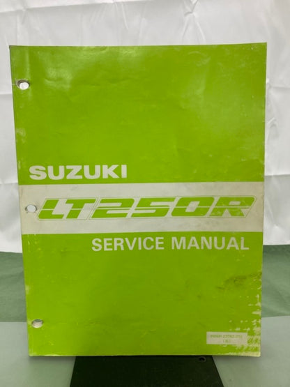 Suzuki 99500-22062-01E LT250R Service Manual '88 Genuine