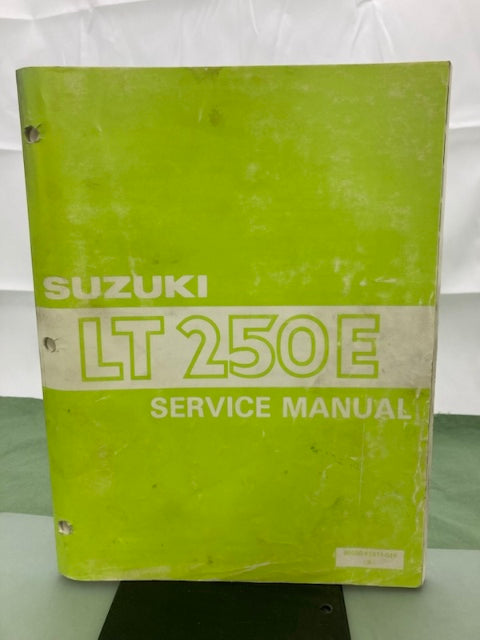 Suzuki 99500-42011-01E LT250E Service Manual '85-'86 Genuine