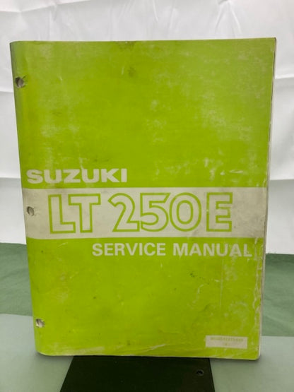 Suzuki 99500-42011-01E LT250E Service Manual '85-'86 Genuine