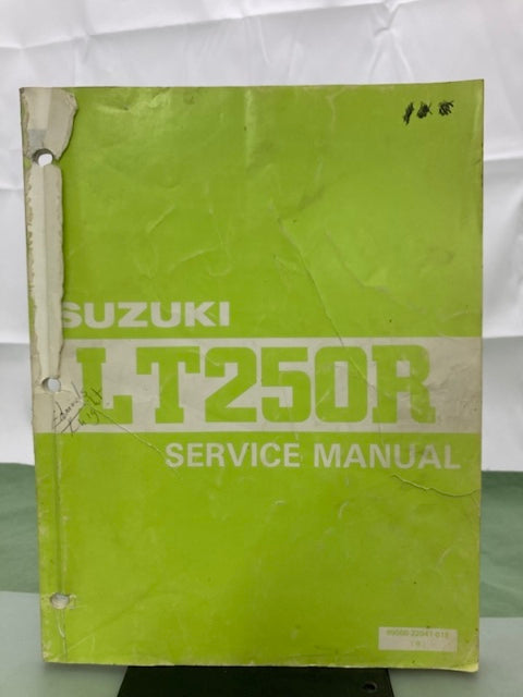Suzuki 99500-22041-01E LT250R Service Manual '85 Genuine