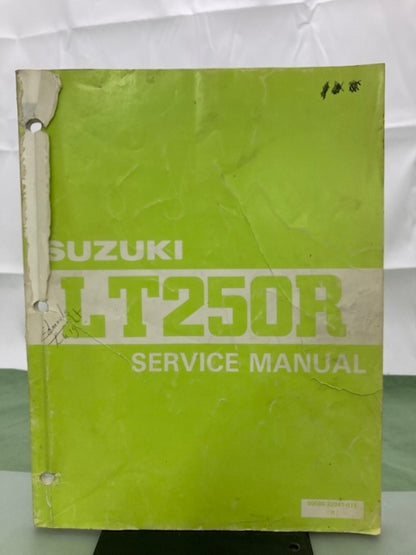 Suzuki 99500-22041-01E LT250R Service Manual '85 Genuine