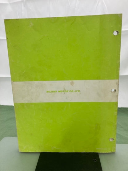 Suzuki 99500-22041-01E LT250R Service Manual '85 Genuine