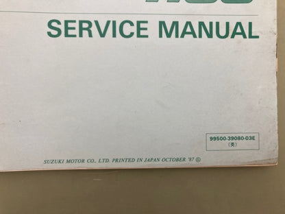 Suzuki 99500-39080-03E Katana 1100 Service Manual '87 Genuine