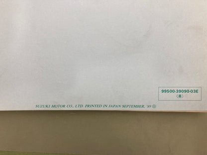 Suzuki 99500-39090-03E GSXR1100 Service Manual '89 Genuine
