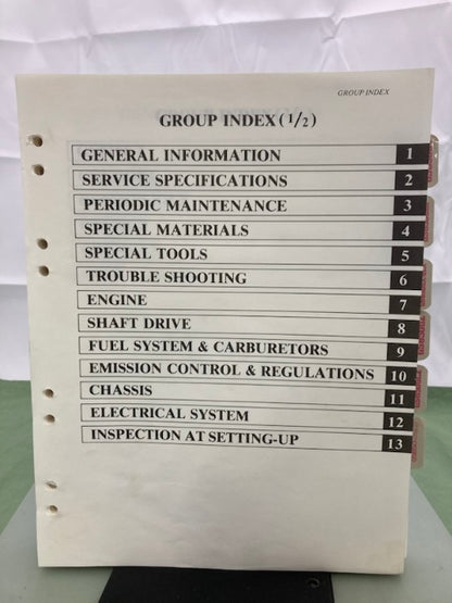 Suzuki 99500-38002-03E GS850G Service Manual '83 Genuine