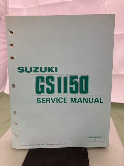 Suzuki 99500-39032-03E GS1150 Service Manual '84 Genuine