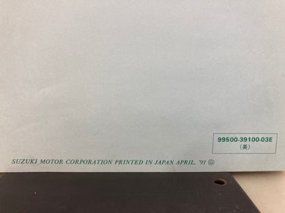 Suzuki 99500-39100-03E GSX1100G Service Manual '91 Genuine