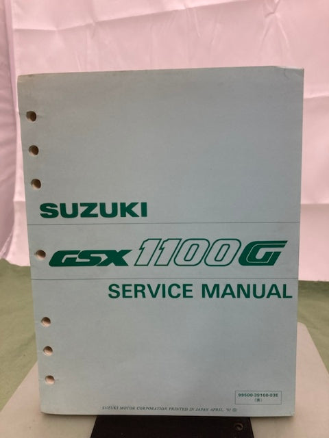 Suzuki 99500-39100-03E GSX1100G Service Manual '91 Genuine