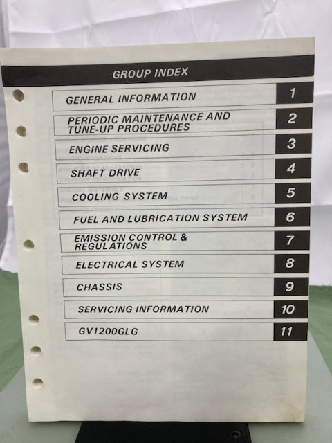 Suzuki 99500-39041-03E GV1200GL Service Manual '84 Genuine