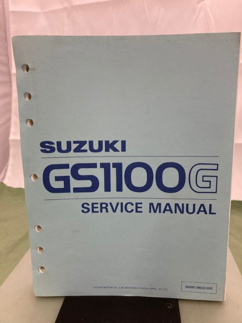 Suzuki 99500-39022-03E GS1100G Service Manual '82 Genuine