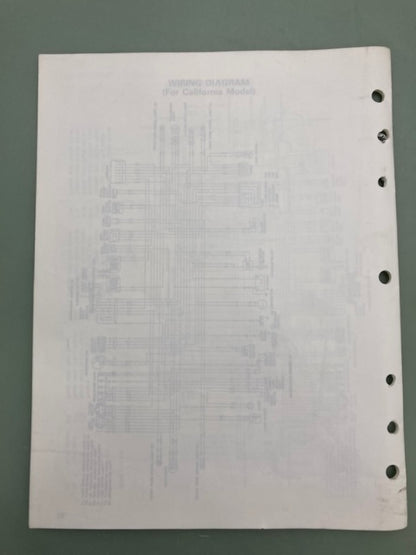 Suzuki 99501-01063-03E GSX750FP Assembly & PreDelivery Service Guide '92 Genuine