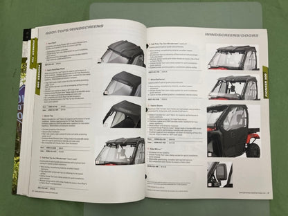 Honda SxS ATV Utility Sport Accessories Catalog 2014-2015 Genuine