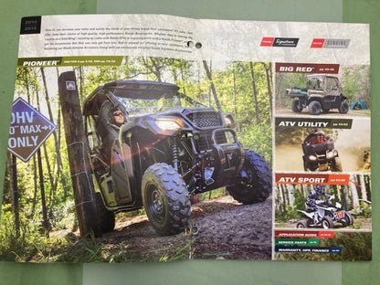 Honda SxS ATV Utility Sport Accessories Catalog 2014-2015 Genuine