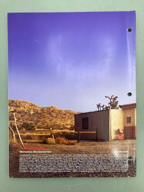 Honda Genuine Accessories Catalog '04 Genuine