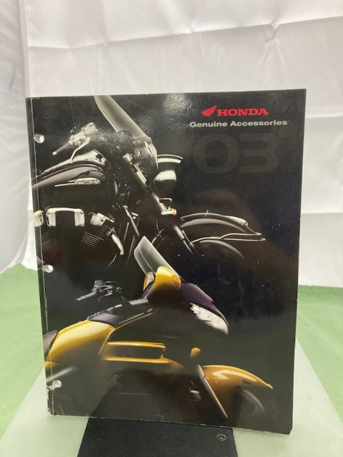 Honda Genuine Accessories Catalog '03 Genuine