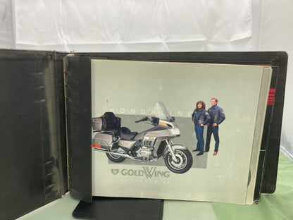 Honda Hondaline Motorcycle Accessory Catalog Binder 1983 Genuine