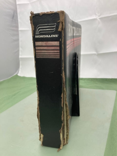 Honda Hondaline Motorcycle Accessory Catalog Binder 1983 Genuine