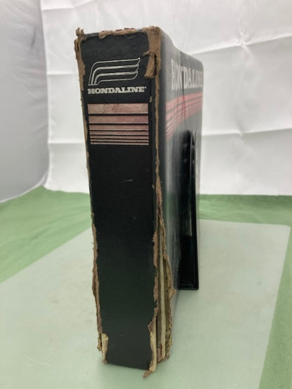 Honda Hondaline Motorcycle Accessory Catalog Binder 1983 Genuine