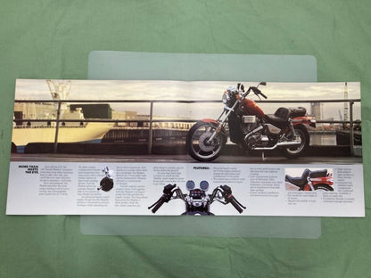 Honda Shadow 1987 Motorcycle Sales Brochure Genuine