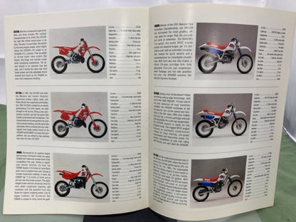Honda 1992 All Models Motorcycle Sales Brochure Genuine