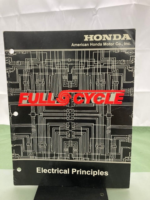 Honda Full Cycle S1133 Electrical Principles Educational Manual '98 Genuine