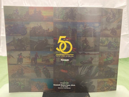 Kawasaki Fifty Years In The USA 50th Anniversary Sales Brochure '16 Genuine