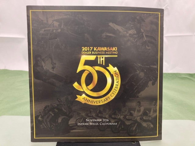 Kawasaki Fifty Years In The USA 50th Anniversary Sales Brochure '16 Genuine