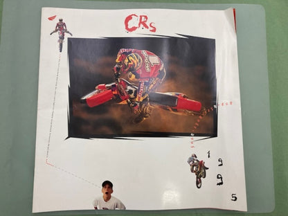 Honda CRs CR500R CR250R CR125R CR80R Sales Brochure 1995 Genuine